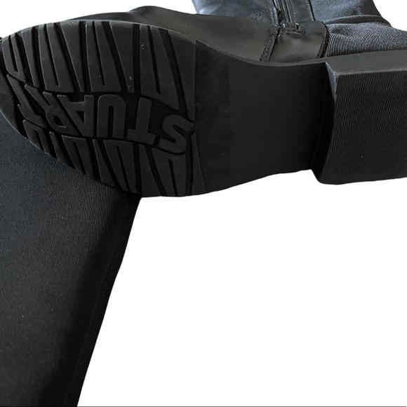 Stuart Weitzman 5050 BootTall Black Boots Size 4 EUC - Picture 4 of 5